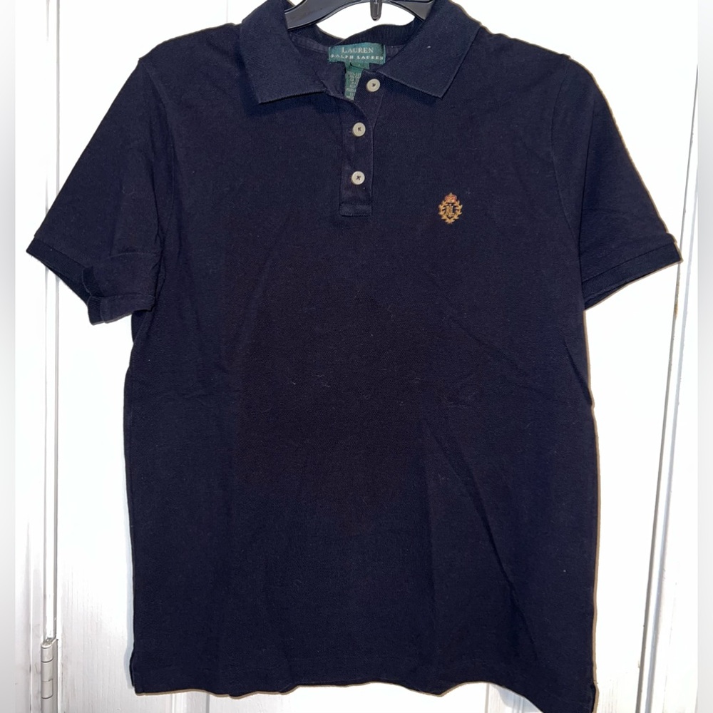 Ralph Lauren Navy Blue Women’s Polo Shirt Size M